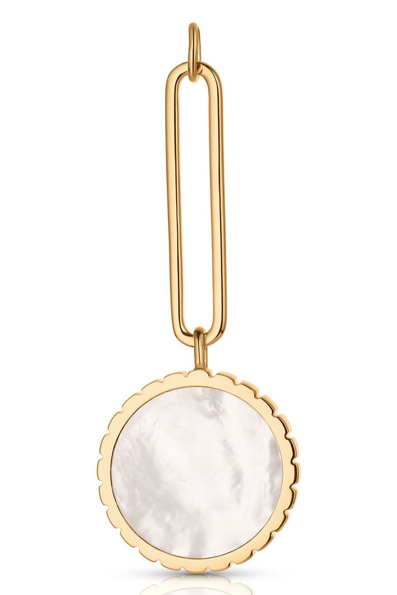 Odeon Mother of Pearl Charm, Main, color, MOTHER OF PEARL