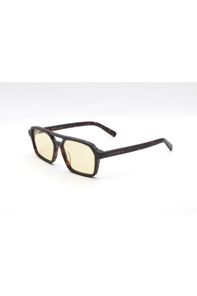 56mm Pilot Sunglasses, Alternate, color, HAVANA