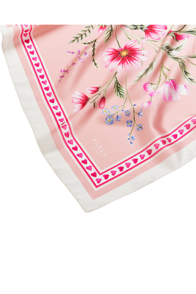 Penelope Story Square Scarf, Alternate, color, Light/Pastel Pink