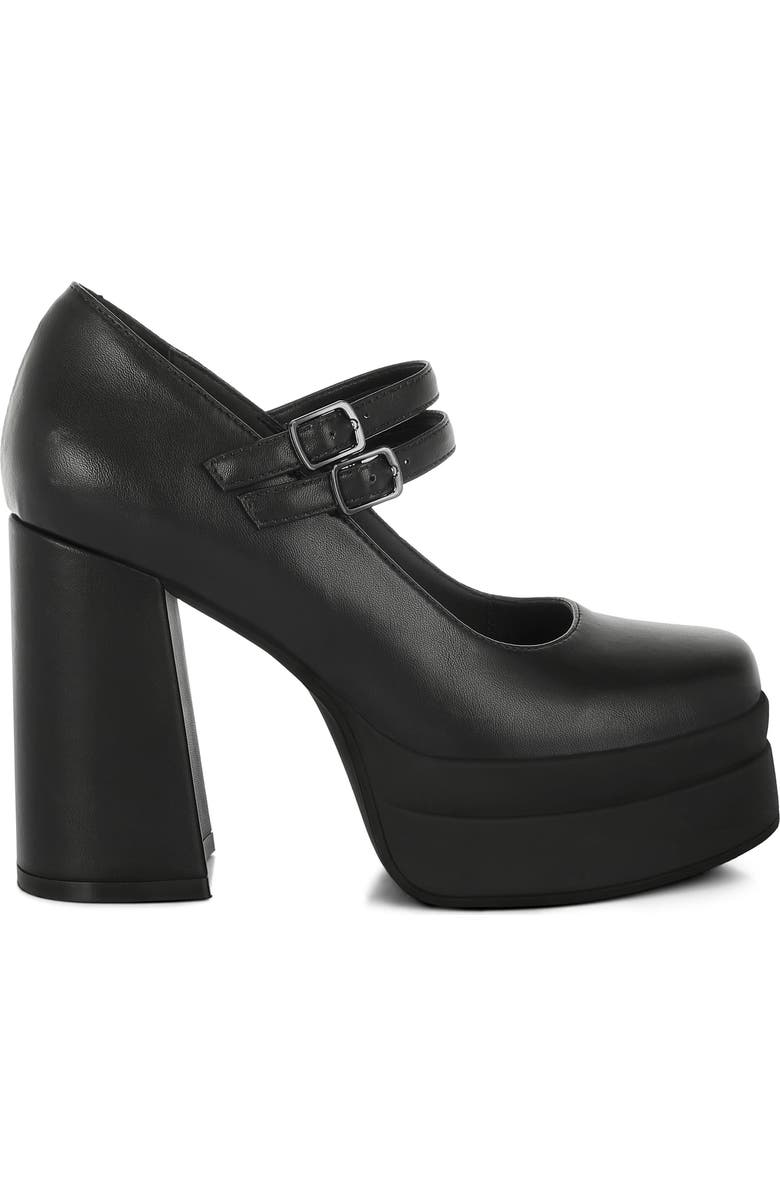 LONDON RAG Kenny Mary Jane Platform Pump, Alternate, color, Black