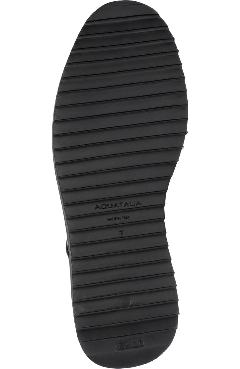 Aquatalia Ornella Weatherproof Wedge Combat Boot, Alternate, color,