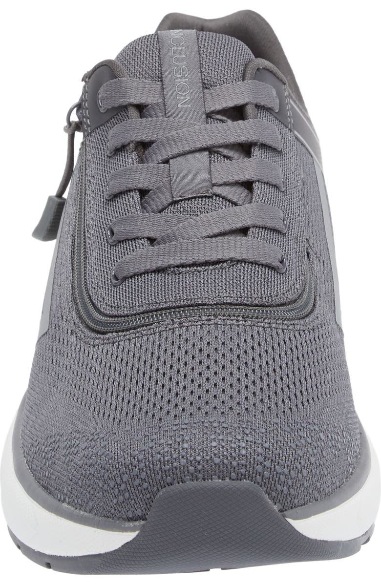 BILLY Footwear Inclusion Too Sneaker, Alternate, color, Charcoal/ Metallic