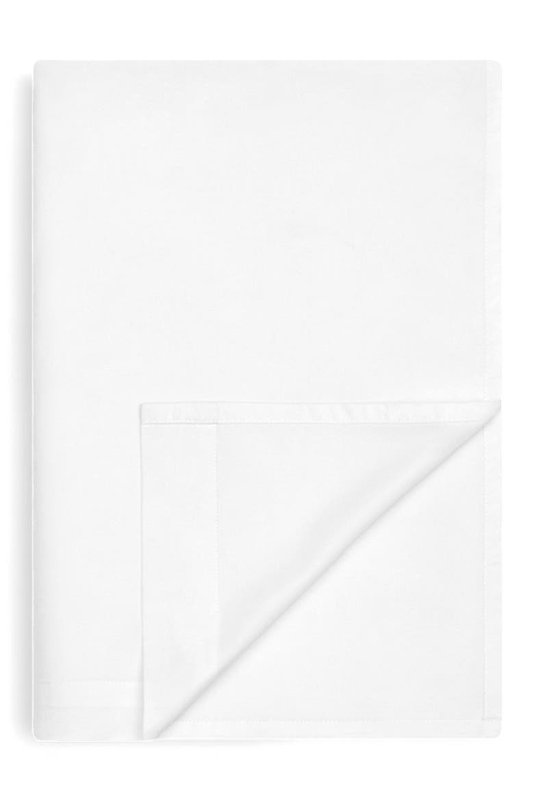 Amaris Flat Sheet, Alternate, color, White