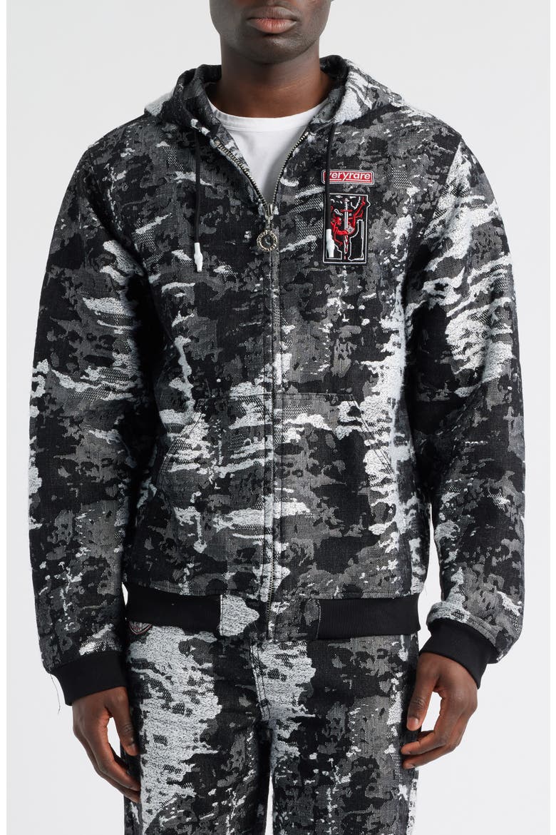 Devil Slayer Graphic Cotton Hoodie, Alternate, color, BLACK