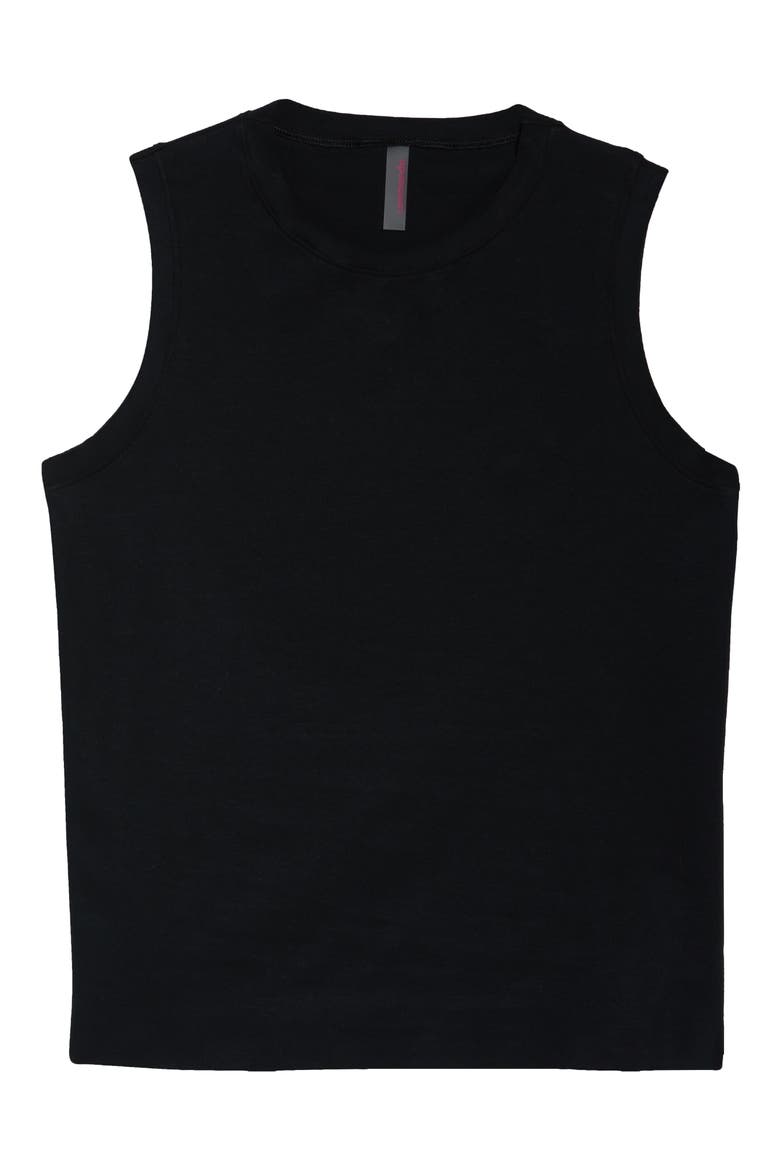 Essential Muscle Tee, Alternate, color, BLACK