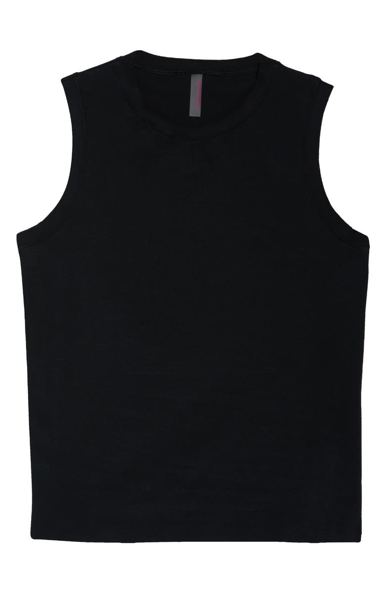 Commando Essential Muscle Tee, Alternate, color, Black