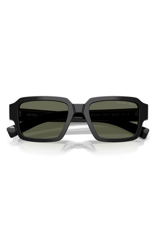 PRADA PRADA 54MM POLARIZED SQUARE SUNGLASSES
