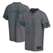 FANATICS Men's Fanatics Gray Philadelphia Eagles After Hours Fashion Mesh Top