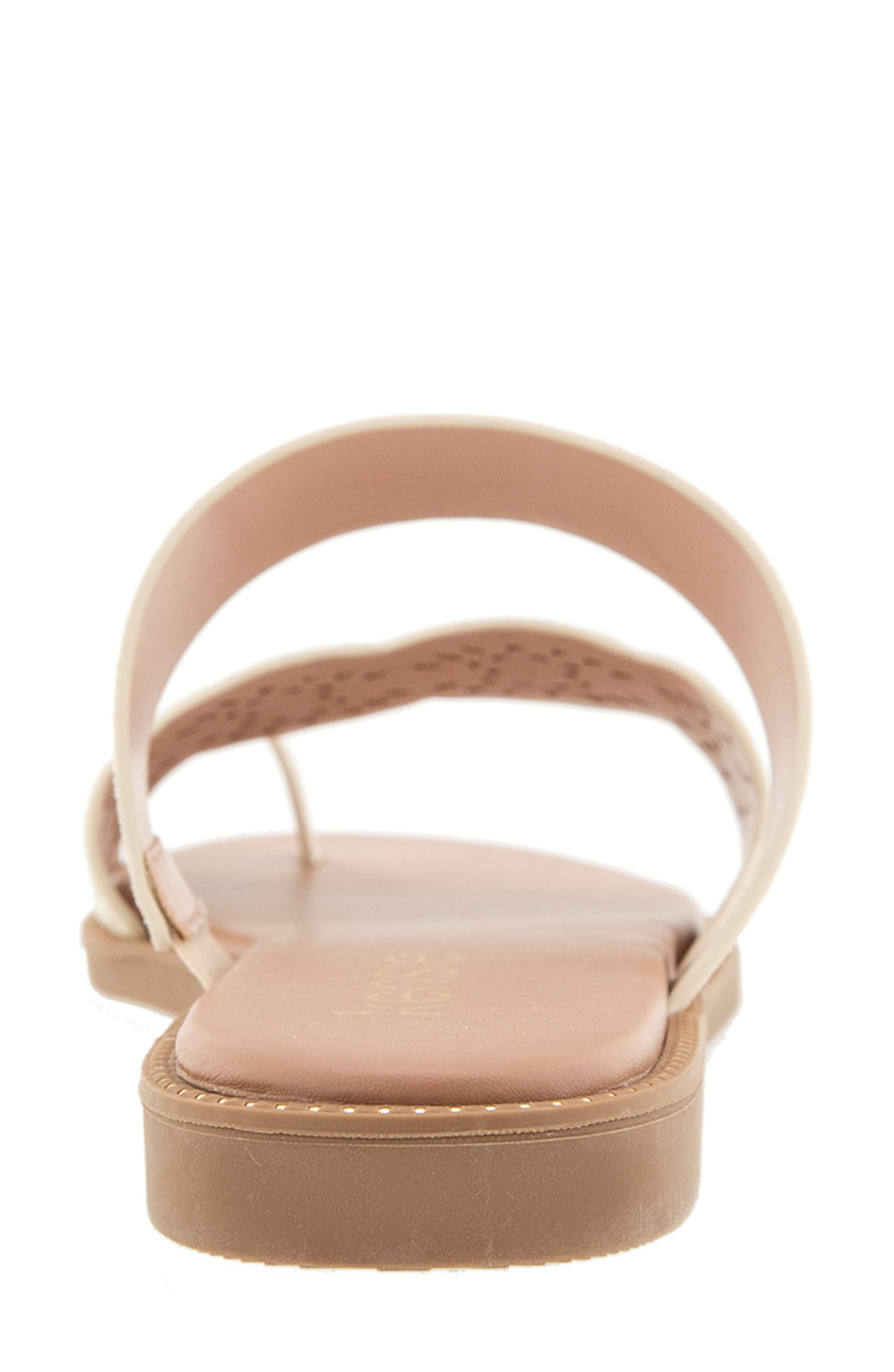 Kensie Maddox Toe Loop Sandal, Alternate, color, Off White