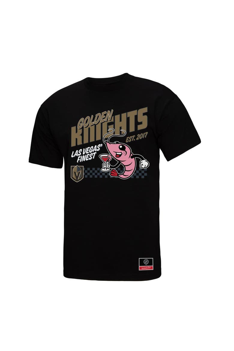 Men's Mitchell & Ness Black Vegas Golden Knights Local Food T-Shirt, Alternate, color, Black