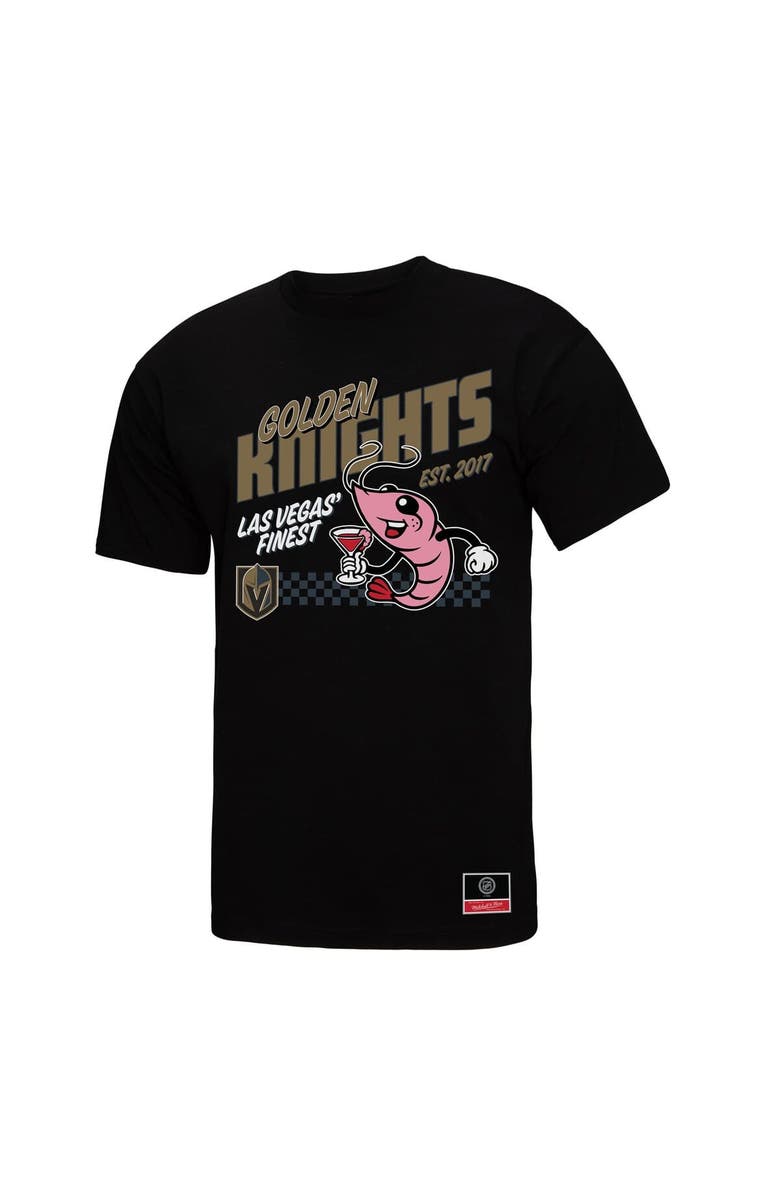 Mitchell & Ness Men's Mitchell & Ness Black Vegas Golden Knights Local Food T-Shirt, Alternate, color, Black