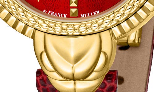 Roberto Cavalli By Franck Muller Mod. Rv1l203l0021 Gwwt1 In Red