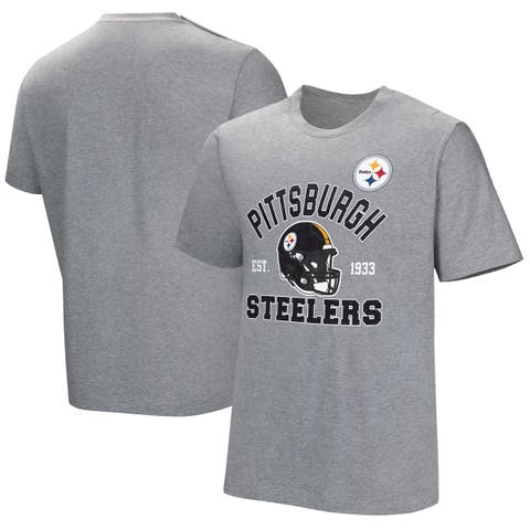 Men's  Gray Pittsburgh Steelers Tackle Adaptive T-Shirt
