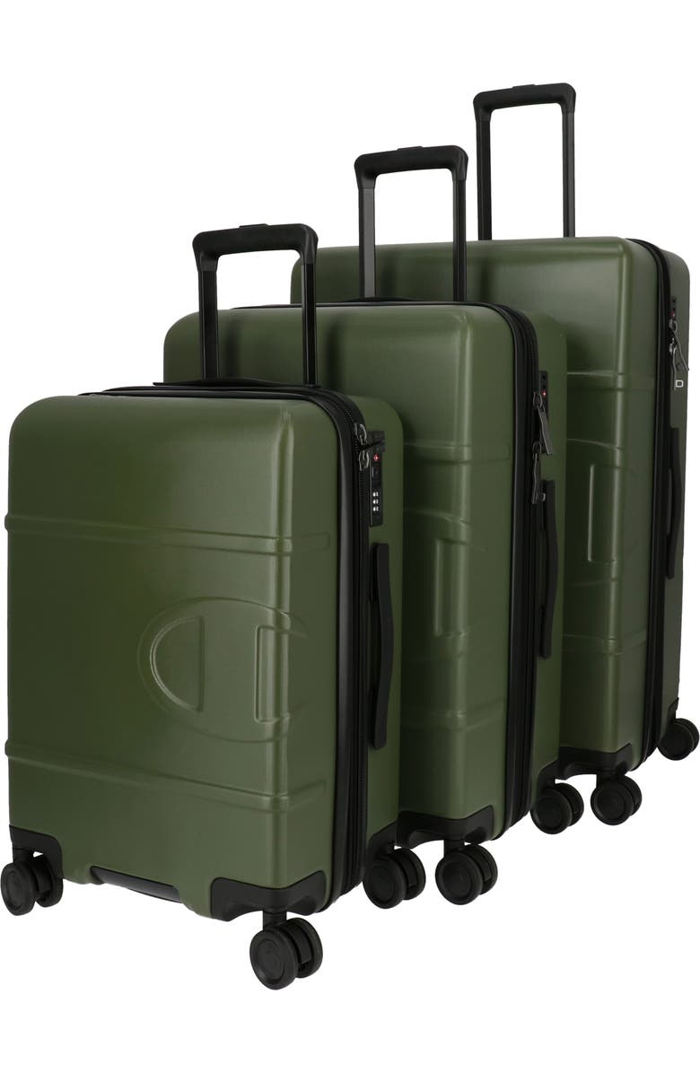 Champion Arean 3-Piece Hardside Luggage Set, Alternate, color, Chive