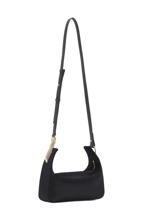 Shop Lanvin Haute Séquence Velvet Clutch Bag In Black