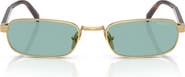 Prada 54mm Rectangular Sunglasses