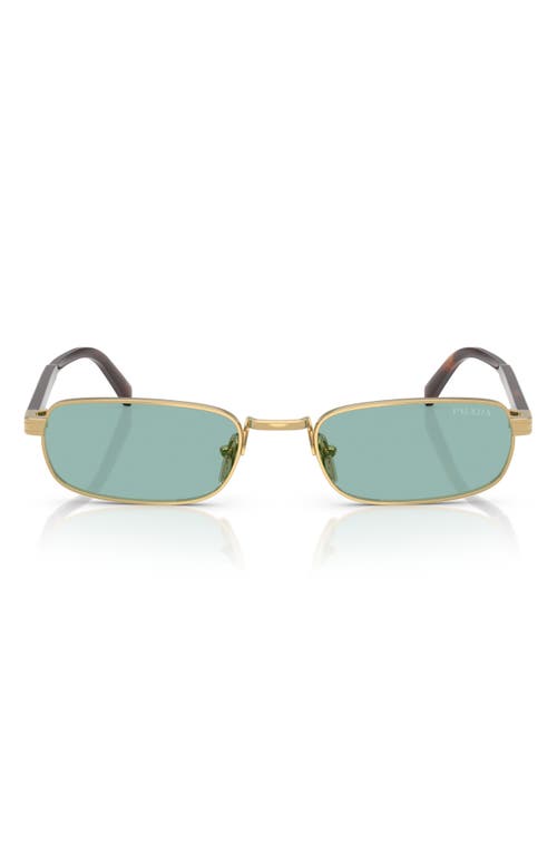 Prada 54mm Rectangular Sunglasses