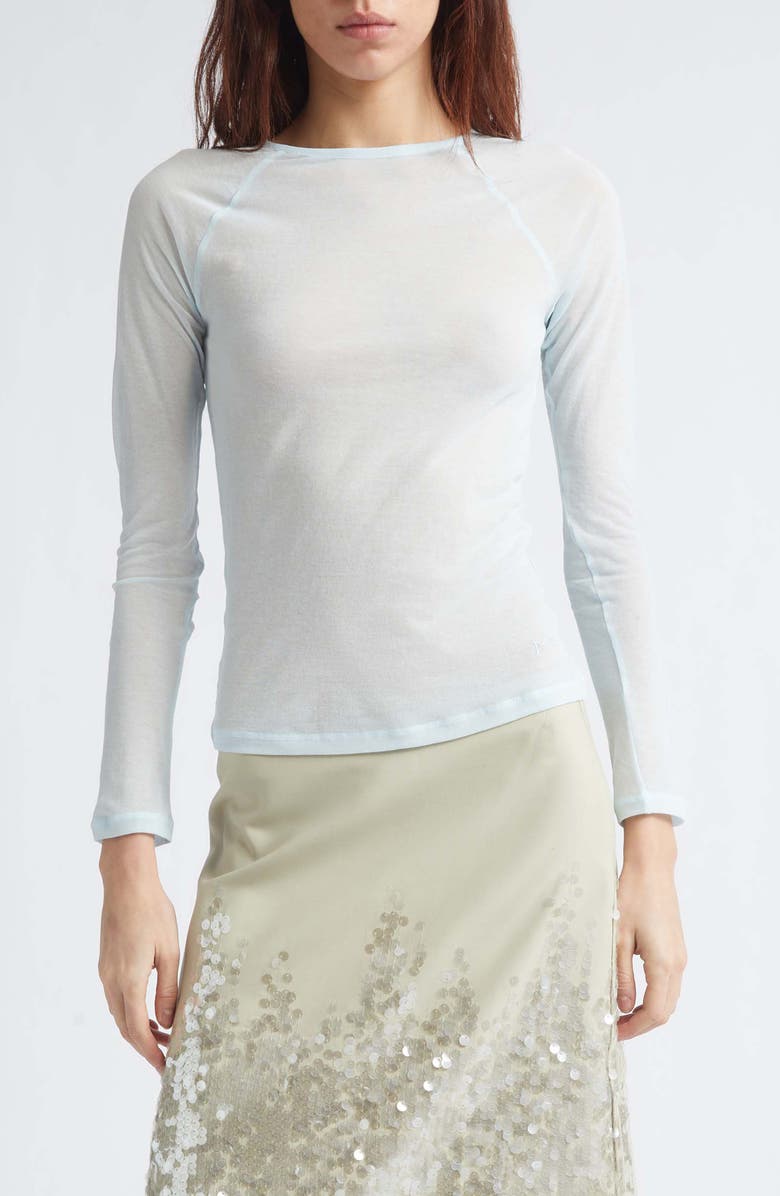 Paloma Wool Hiro Raglan Sleeve Top, Main, color, Blue