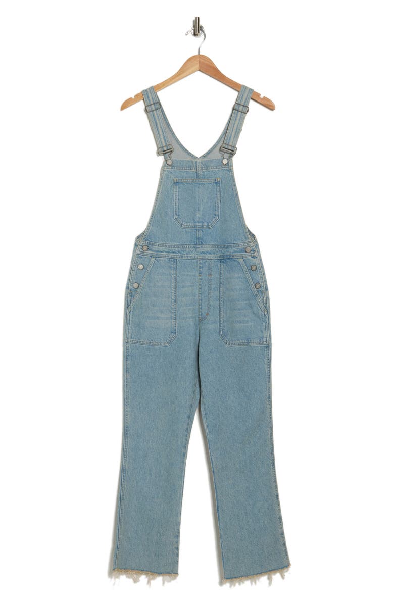 Boyish Jeans The Theo Frayed Overalls, Main, color, 