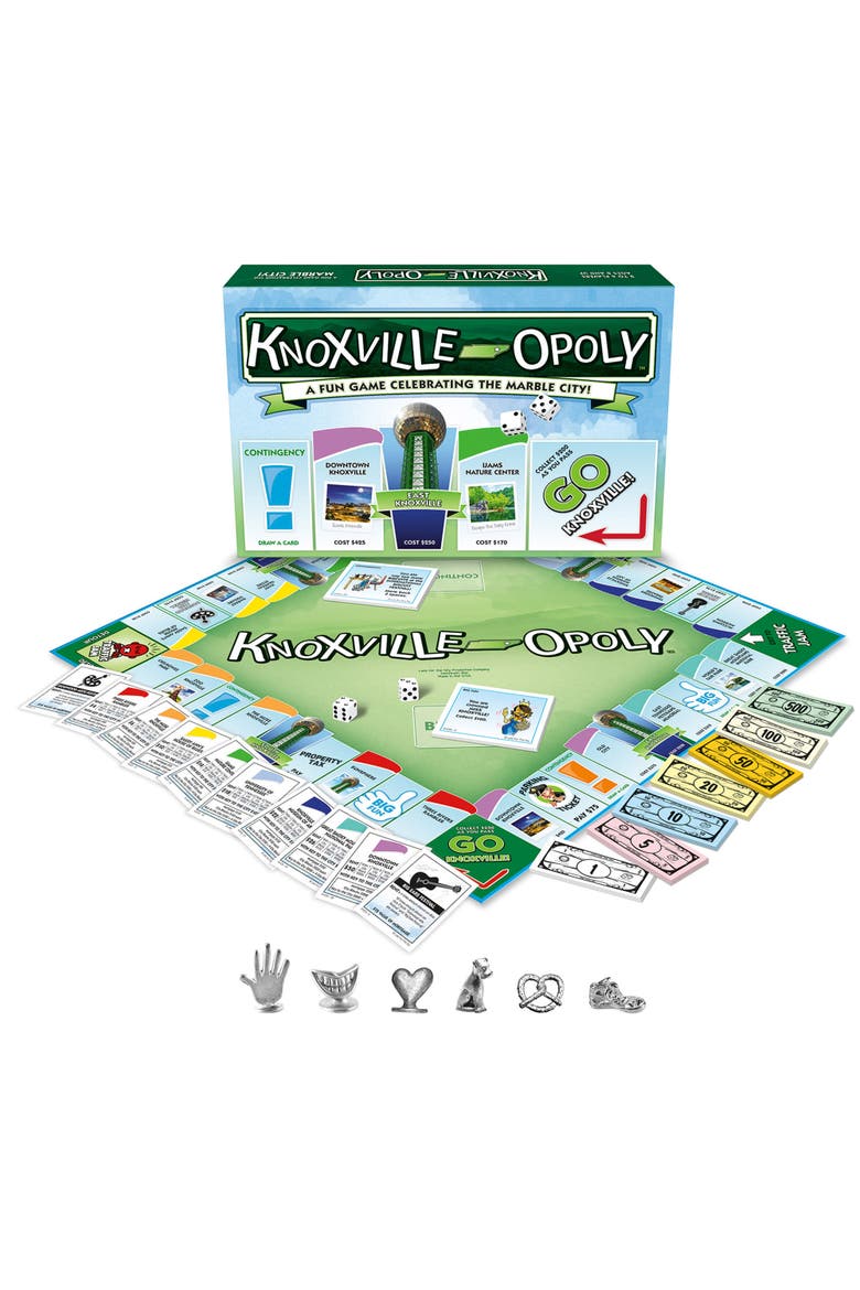 Knoxvilleopoly Monopoly Board Game, Alternate, color, Multicolored