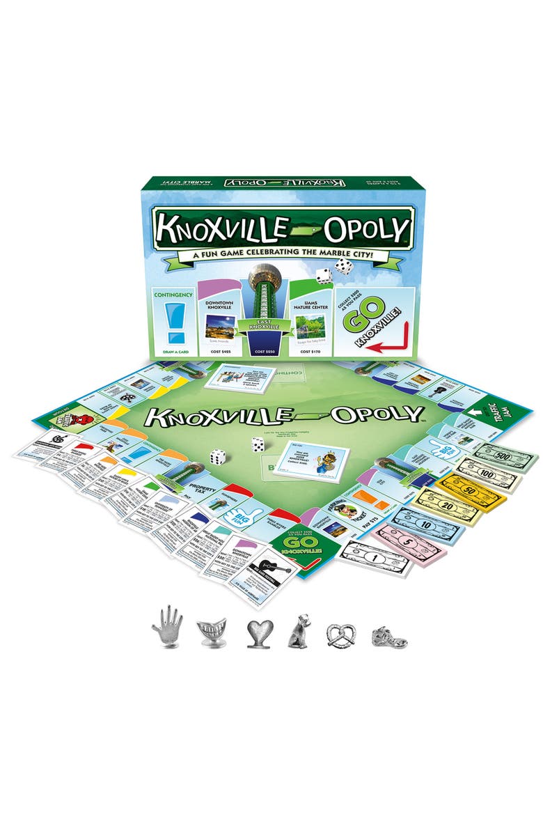 Late for the Sky Knoxvilleopoly Monopoly Board Game, Alternate, color,
