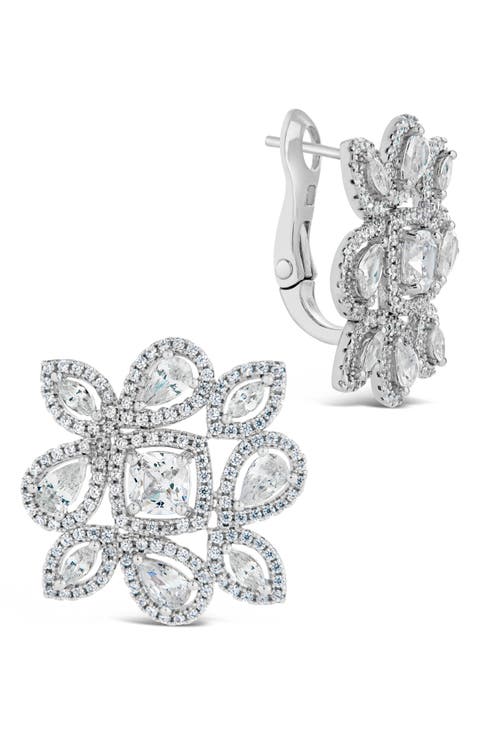 Kelsea Cubic Zirconia Statement Stud Earrings