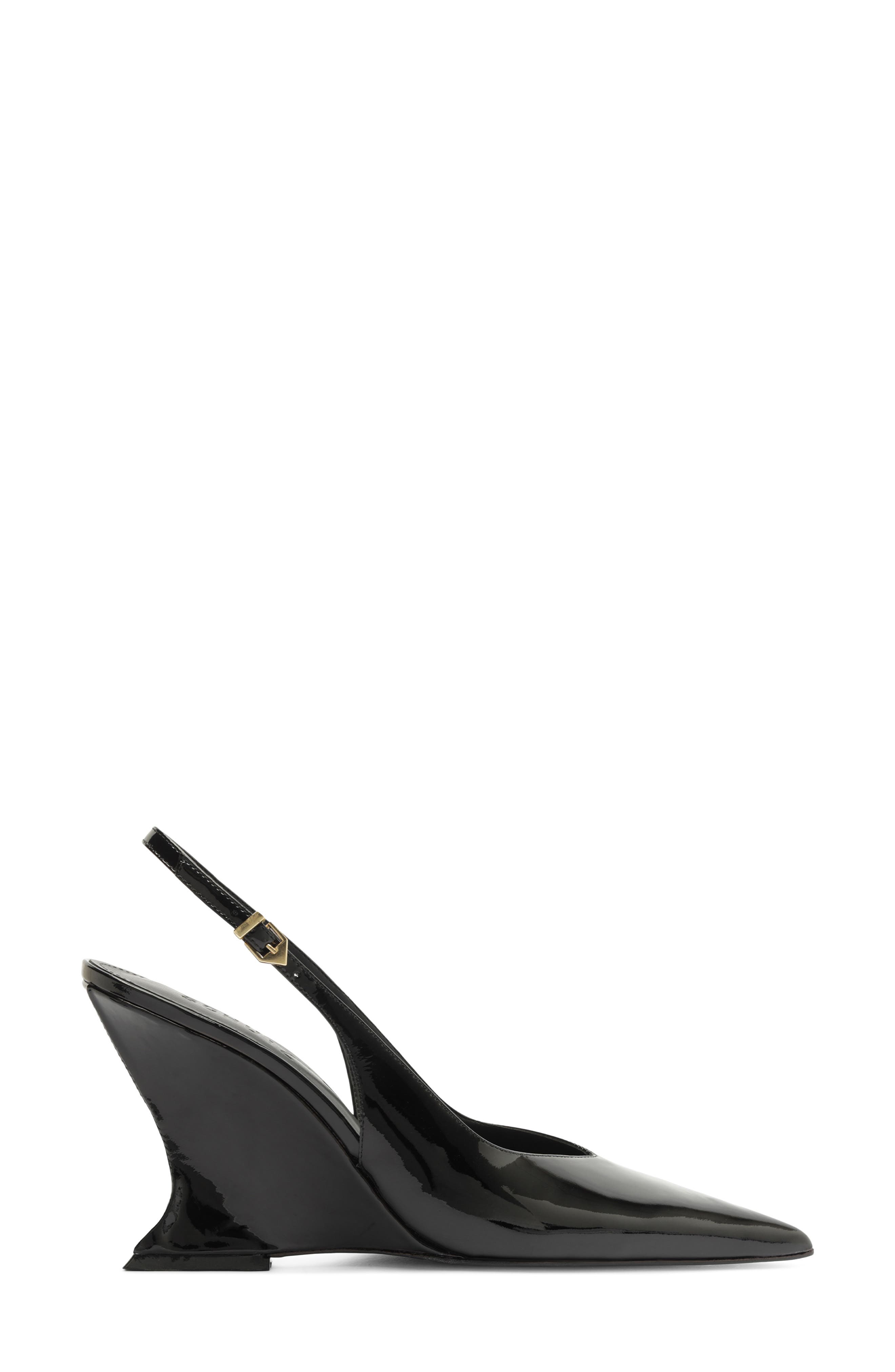 Siena Slingback Wedge Pump, Alternate, color, BLACK PATENT