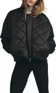 Favorite Daughter The Favorite Quilted Bomber Jacket