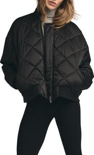 Favorite Daughter The Favorite Quilted Bomber Jacket