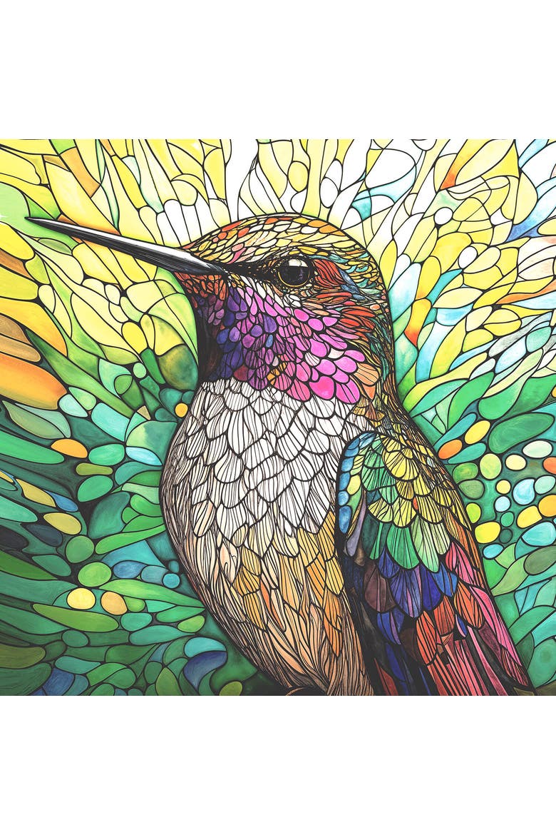 Neurographic Hummingbird 500, Alternate, color, Multicolor