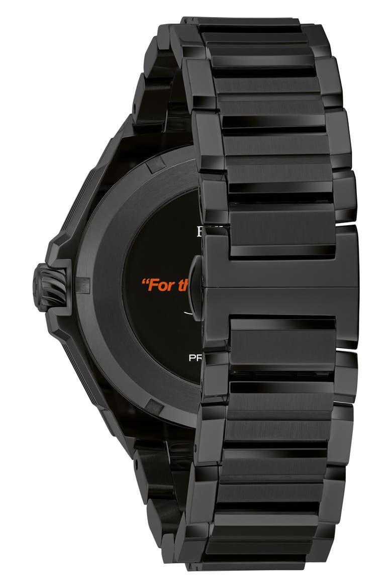 Marc Anthony Series X Bracelet Watch, 45mm, Alternate, color, BLACK