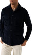 Eton Cotton Corduroy Button-Up Field Jacket