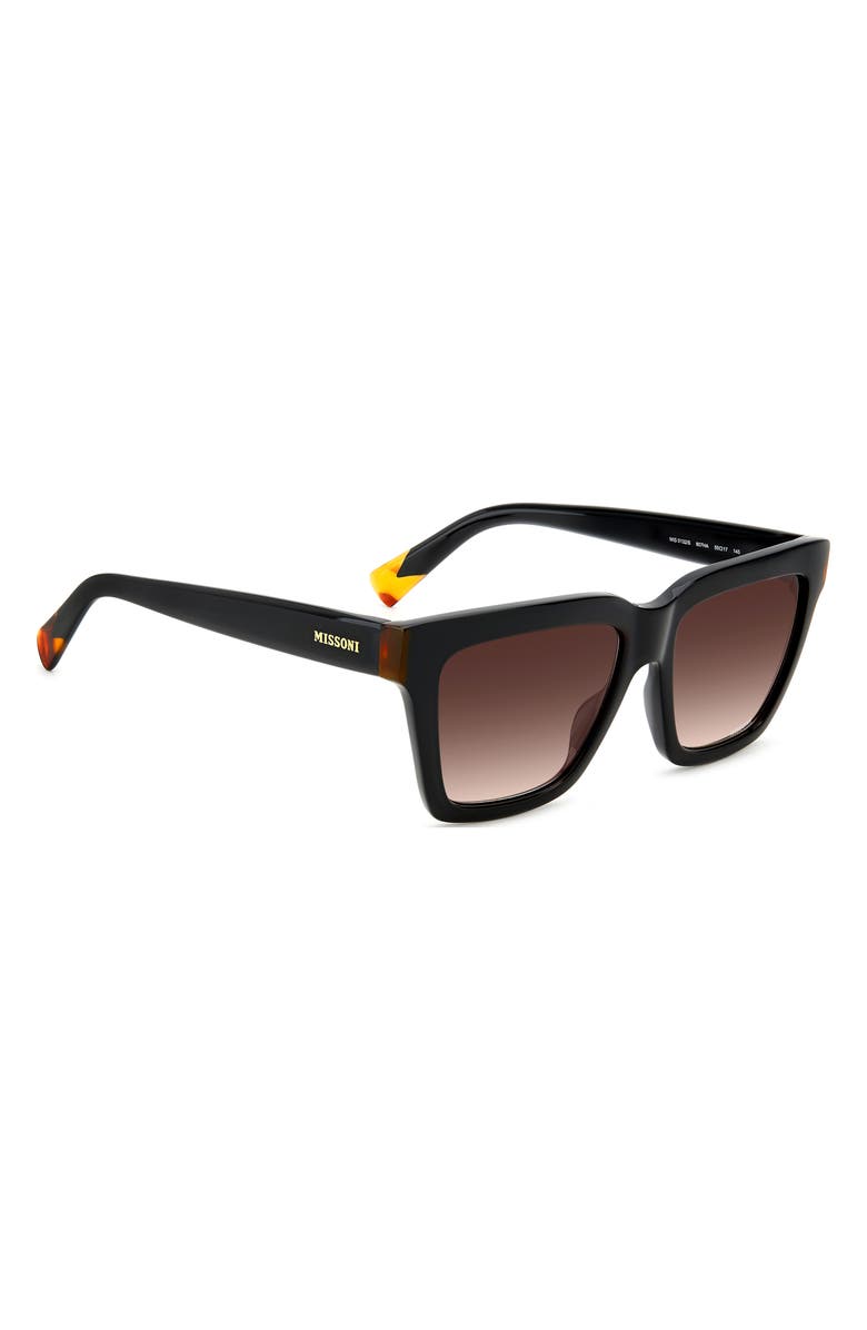 Missoni 55mm Rectangular Sunglasses, Alternate, color, 