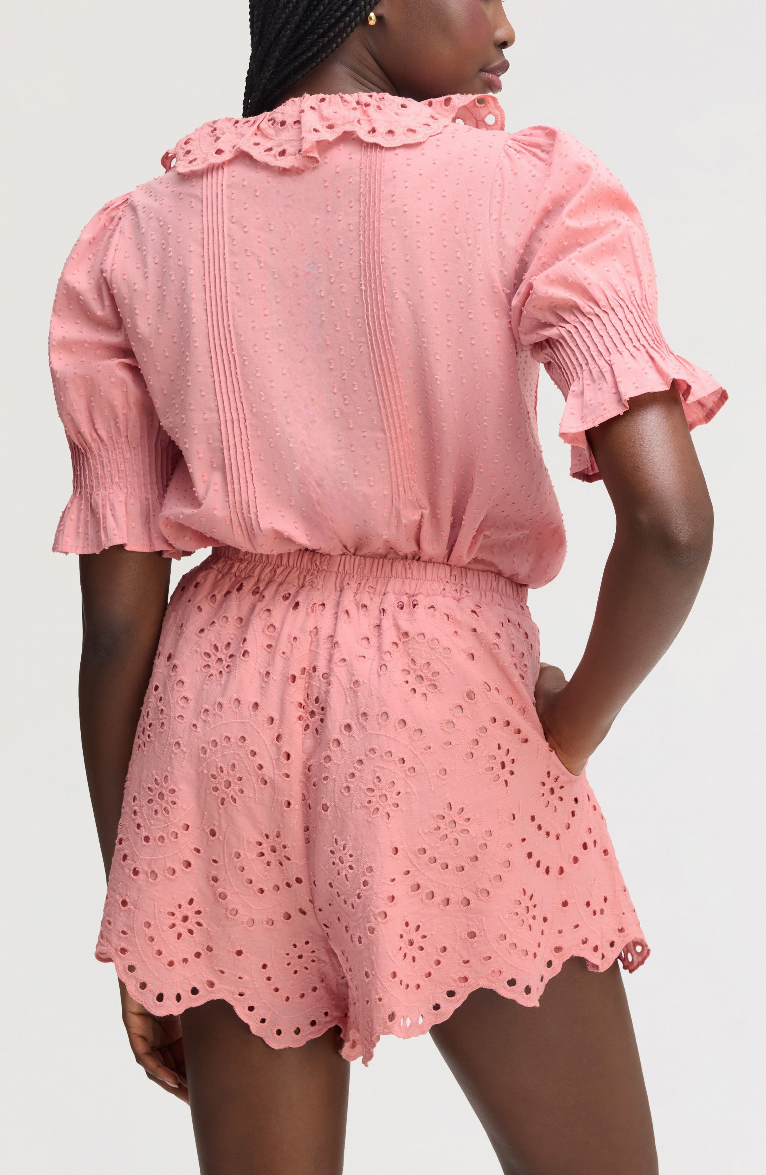 Flounce Ruffle Cotton Top - image 4