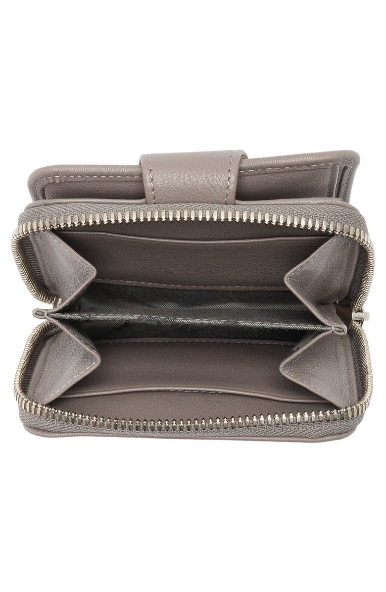 Longchamp Le Pliage Compact Zip Wallet, Alternate, color, Pebble
