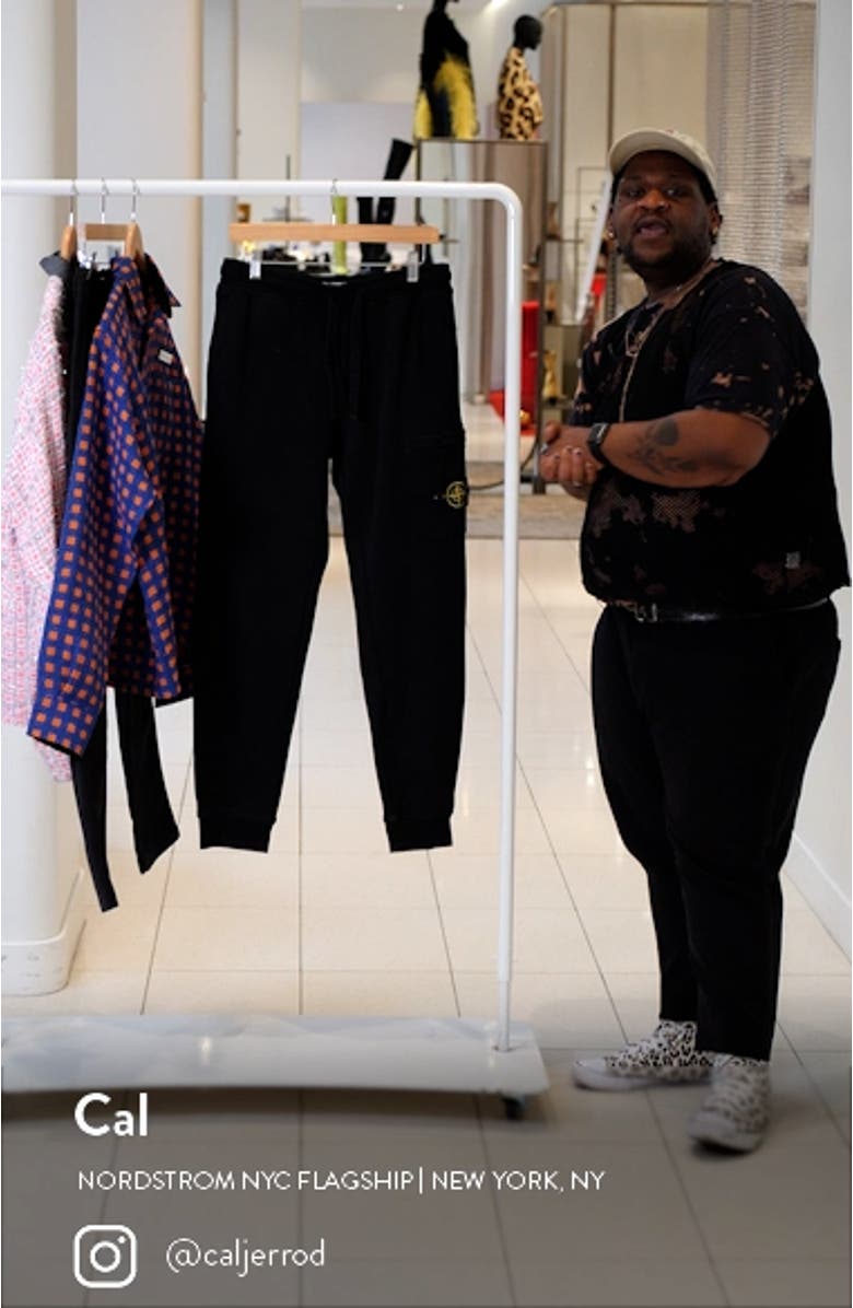 Cotton Fleece Cargo Joggers, sales video thumbnail