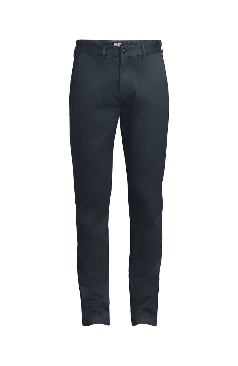 Lands' End Travel Kit Slim Fit Chino Pant, Alternate, color, Steel Gray
