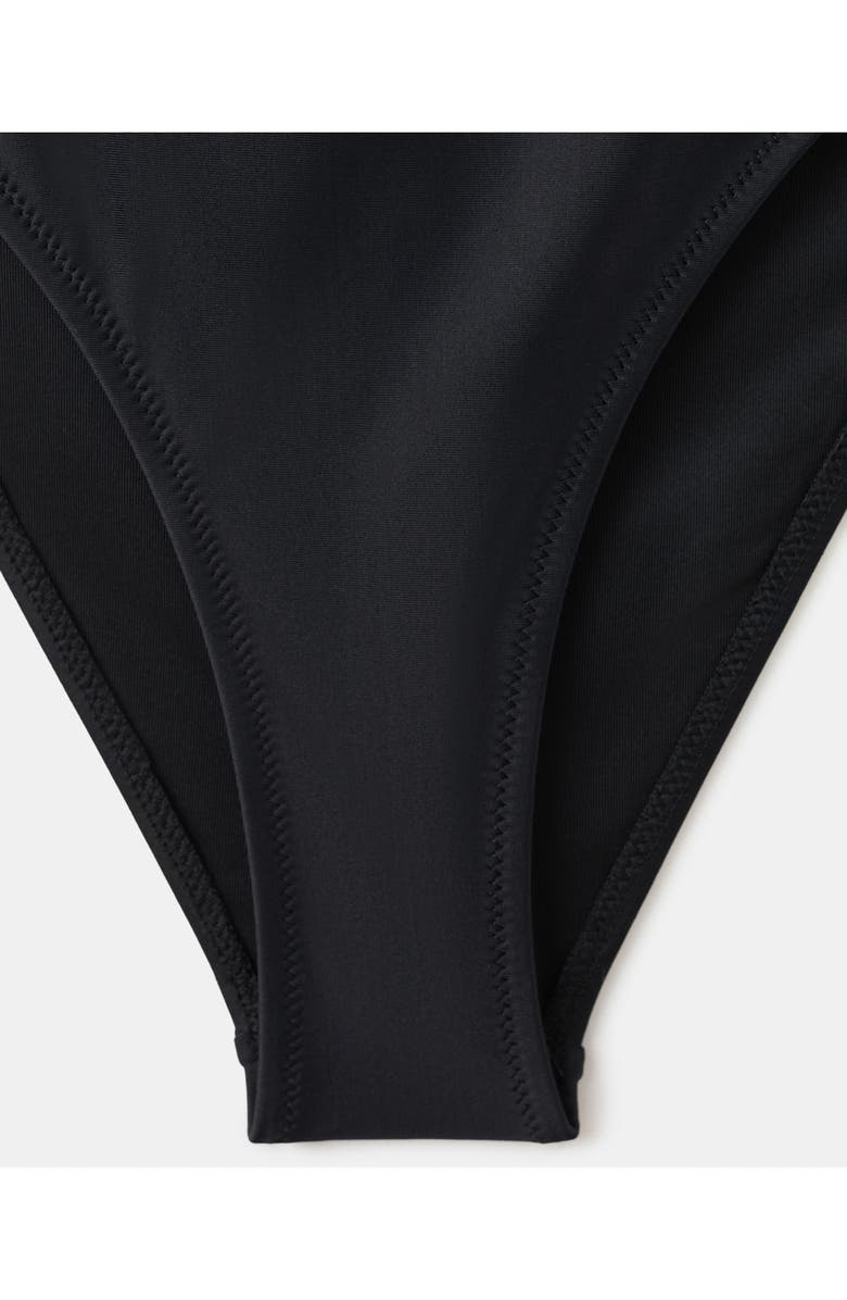 MANGO Princess Seam One-Piece Swimsuit, Alternate, color, 