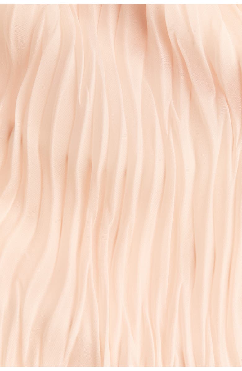 H&M Plissé Handkerchief Skirt, Alternate, color, Light Pink