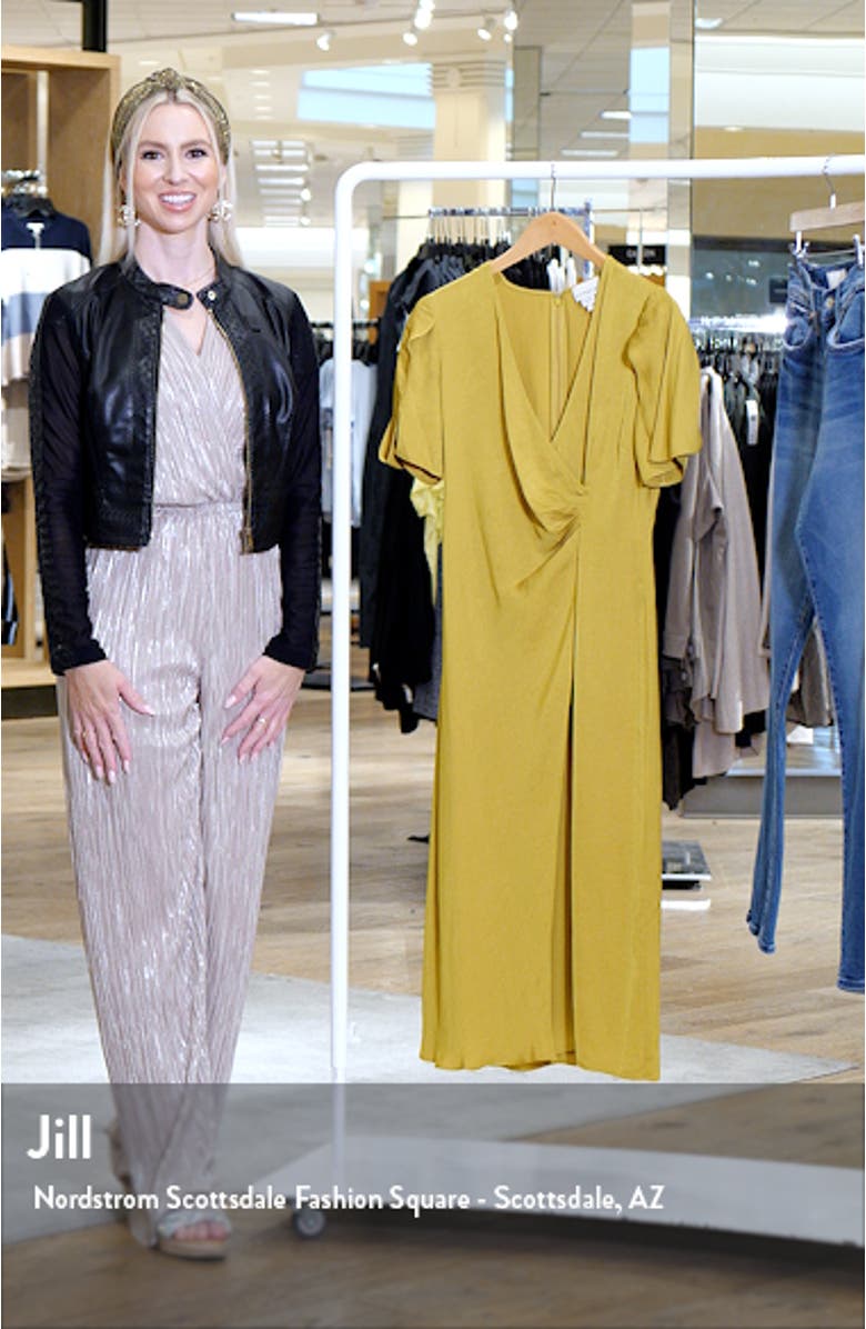 Pleated High-Low Dress, sales video thumbnail