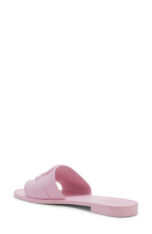 Moncler Rubber Sole Pool Slides In Impatiens Pink