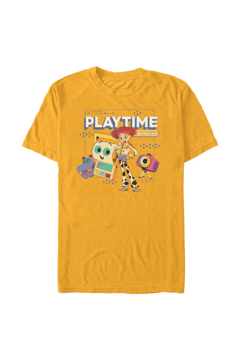 Men's Toy Story 5 Playtime Optimized  Graphic T-Shirt, Main, color, Gold