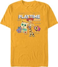 Toy Story 5 Men's Playtime Optimized Short Sleeve Graphic T-Shirt