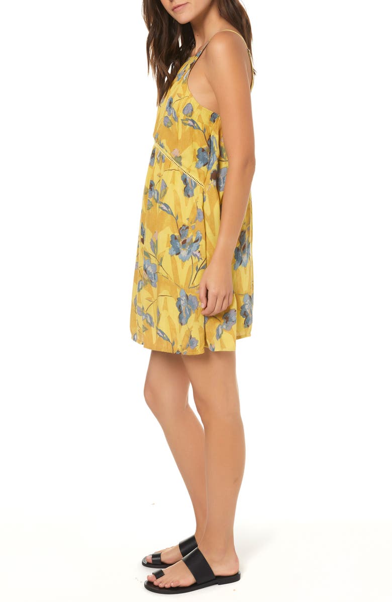 O'Neill Henna Floral Print Woven Tank Dress, Alternate, color,