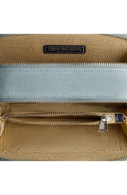 True Religion Studded Denim Camera Bag