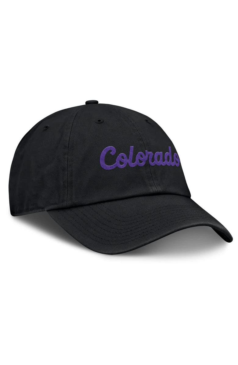 Nike Men's Nike Black Colorado Rockies Club Adjustable Hat, Alternate, color, Black
