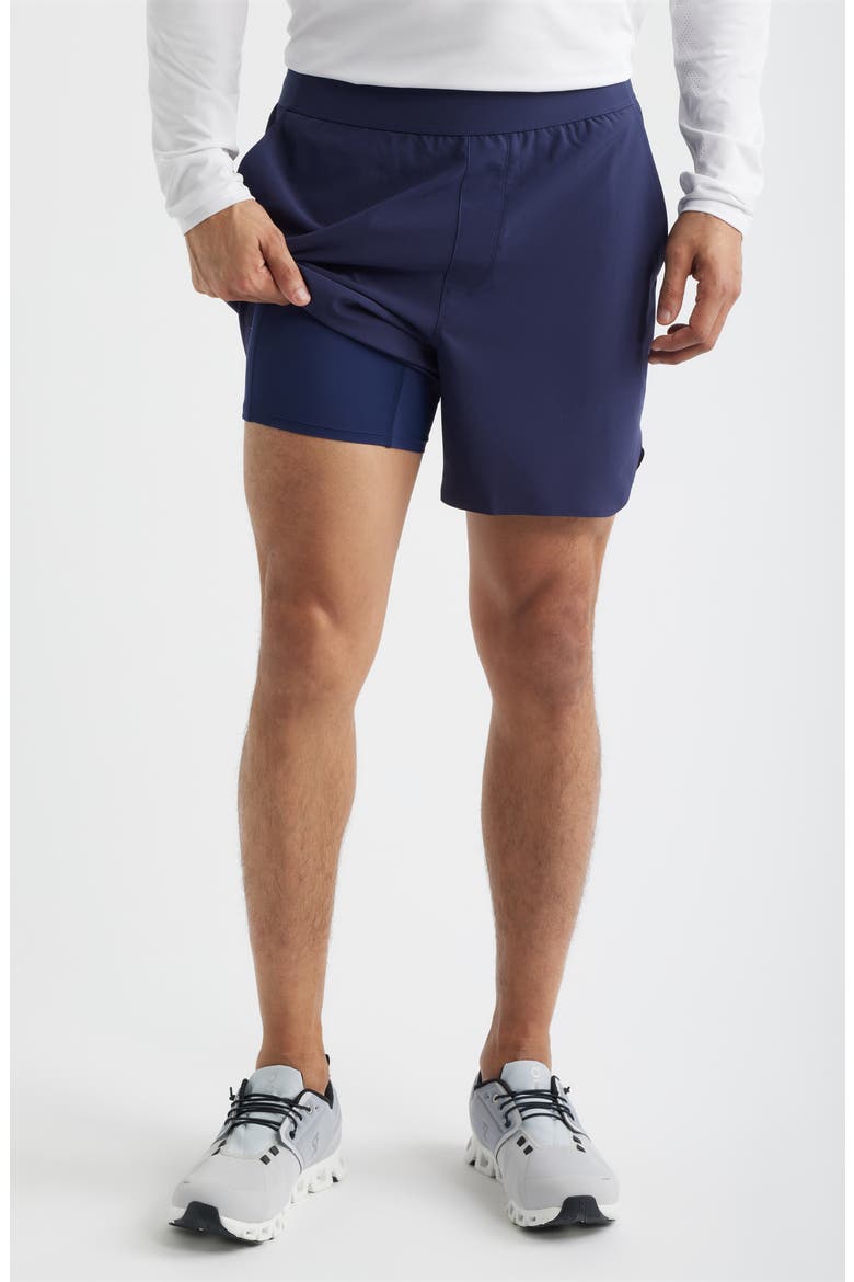 Arenac Sport Shorts, Alternate, color, MALTESE BLUE
