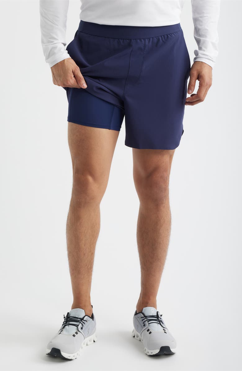 Greyson Arenac Sport Shorts, Alternate, color, Maltese Blue