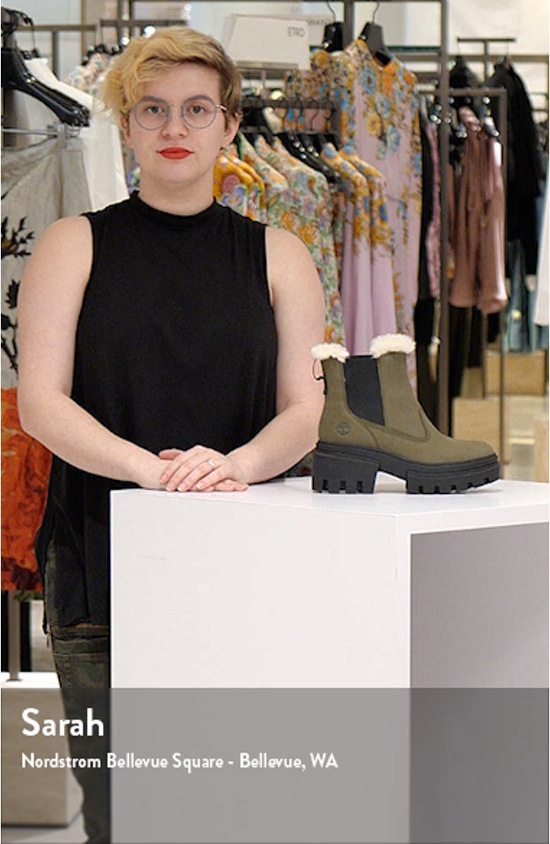 Everleigh Faux Fur Lined Platform Chelsea Boot, sales video thumbnail