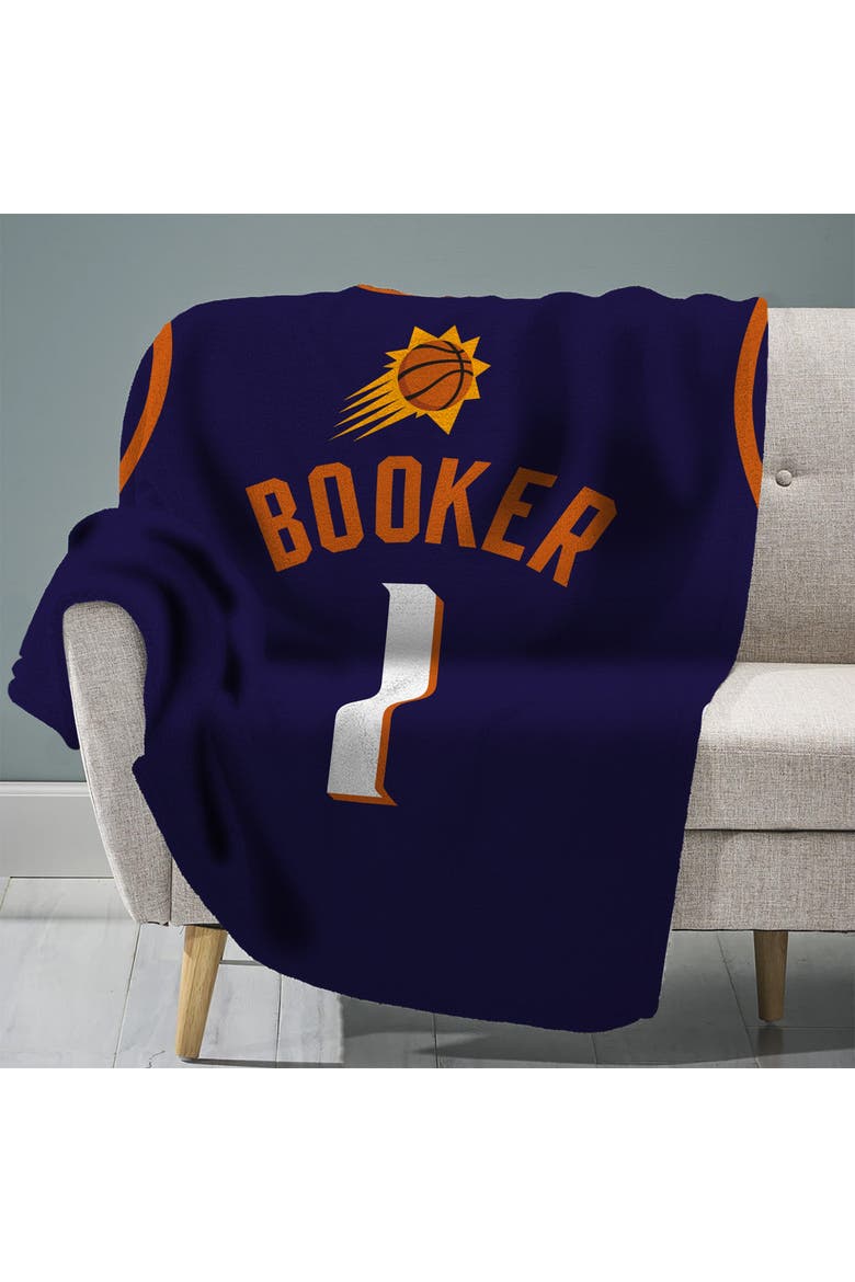 Phoenix Suns Devin Booker 60 x 80 Throw, Main, color, None